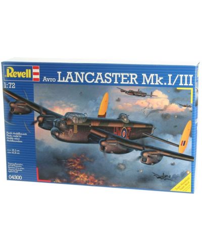 Model asamblat de avion militar Revell - Avro Lancaster Mk.I/III (04300) - 3
