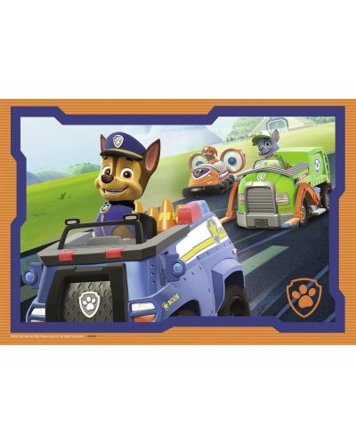 Puzzle Ravensburger 2 de cate 12 piese - Paw Patrol in actiune - 2