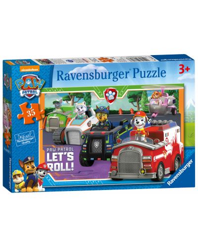 Puzzle Ravensburger de 35 piese - Pes Patrol - 1