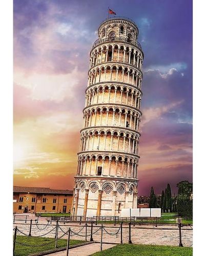 Puzzle Trefl de 1000 piese - Turnul din Pisa - 2