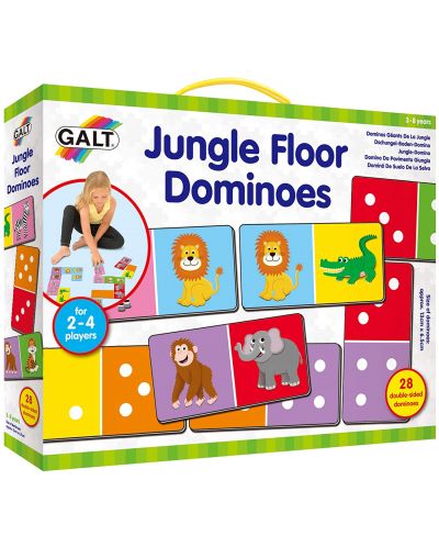 Domino gigant pentru copii Galt - Jungla  - 1