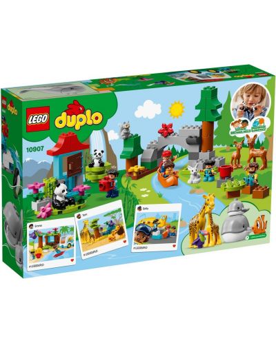 Constructor  Lego Duplo - World Animals (10907) - 3
