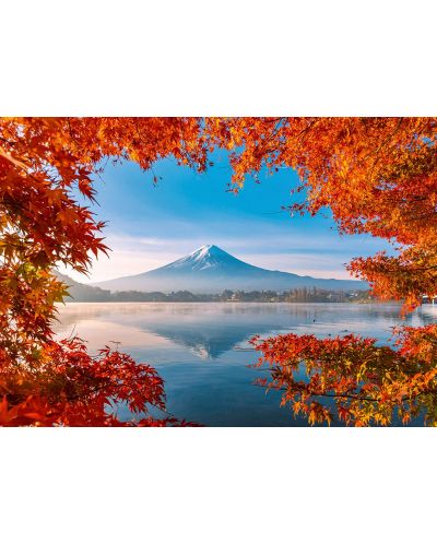 Puzzle Schmidt de 1000 piese - Autumn Splendor of Mount Fuji - 2