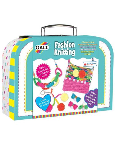 Set creativ Galt - Accesorii de tricotat, in servieta - 1