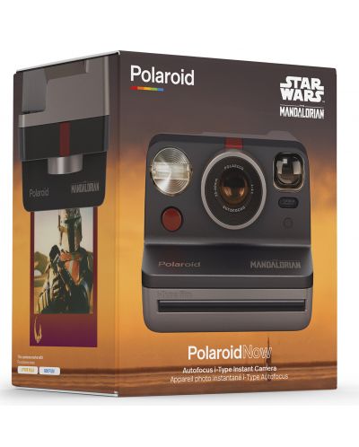 Aparat foto instant Polaroid Now - Mandalorian Edition, negru - 5