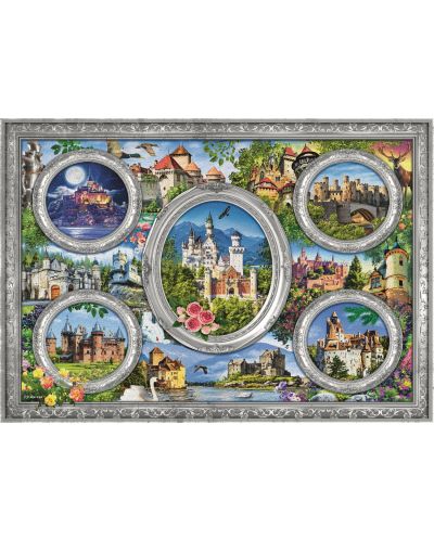 Puzzle Trefl de 1000 piese - Castelele din intreaga lume - 2