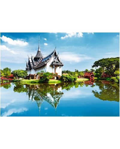 Puzzle Trefl de 1000 piese - Palatul Sanphet Prasat, Thailanda - 2