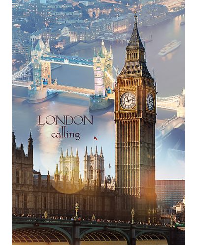 Puzzle Trefl de 1000 piese - Londra in zori - 2