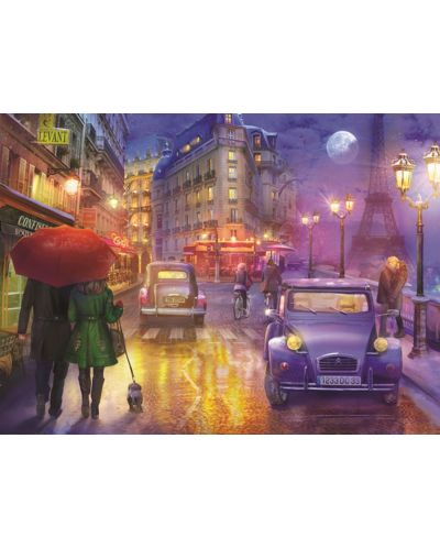Puzzle Anatolian de 1000 piese - Paris noaptea, Lilia - 2
