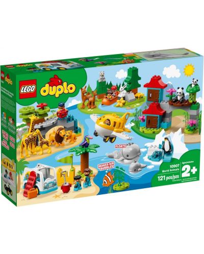 Constructor  Lego Duplo - World Animals (10907) - 1