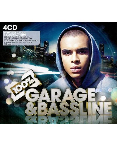 100% Garage & Bassline (4 CD)	 - 1