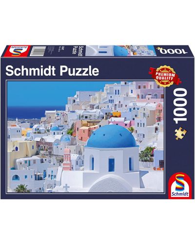 Puzzle Schmidt de 1000 piese - Santorini, Cyclades - 1