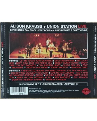 Alison Krauss & Union Station - Alison Kraus + Union Station live (2 CD) - 2