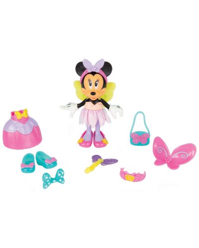 Papusa IMC Toys Disney - Minnie Mouse, zana, 15 cm - 4