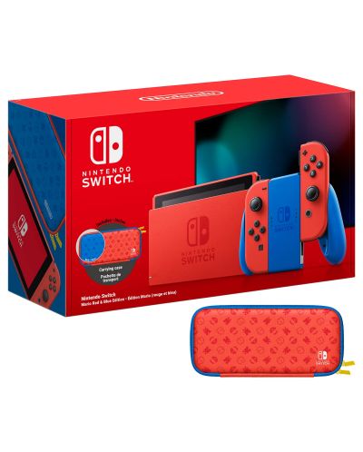 Nintendo Switch - Mario Red & Blue Edition - 1