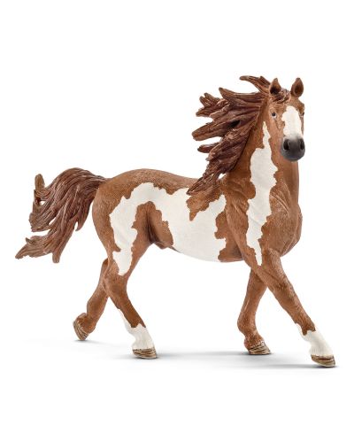 Figurina Schleich Farm World Horses - Armasar Pinto mergand - 1