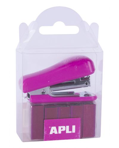 Mini capsator roz APLI - Cu 2000 bucati, Capsa roz - 1