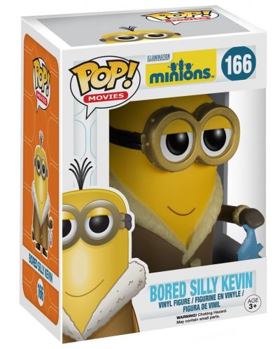Figurina Funko POP! Movies: Minions - Bored Silly Kevin, #166 - 2