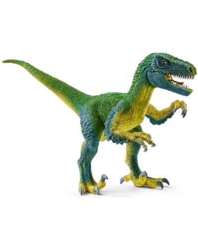 Figurina Schleich Dinosaurs - Velosiraptor, verde - 1