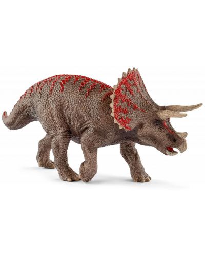 Figurina Schleich Dinosaurs - Triceratop, maro - 1