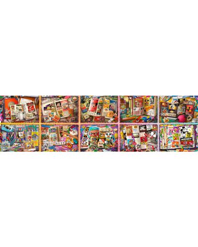 Puzzle panoramic Ravensburger din 40 320 de piese - Magia lui Minnie Mouse - 2
