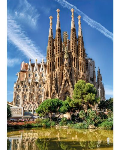 Puzzle Jumbo de 1000 piese - Sagrada Familia, Barcelona - 2