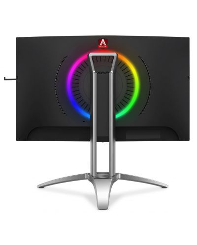 Monitor gaming AOC - AG273QCX, 27", Wide Curved, VA, LED, negru - 5