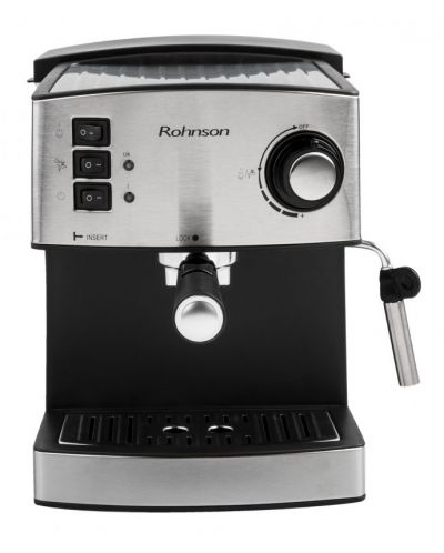 Maşină de cafea Rohnson - R-980, argintie - 1