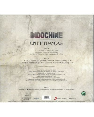 Indochine - Un ete francais (Vinyl) - 2