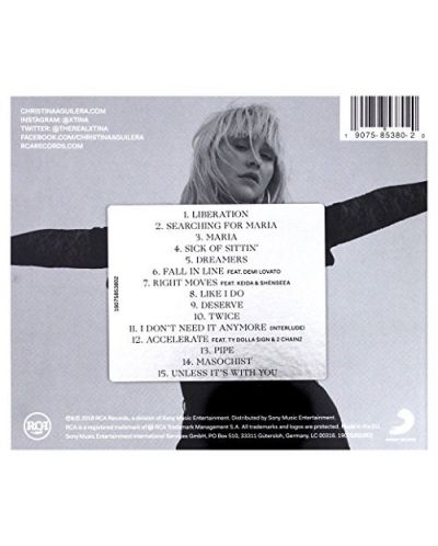 Christina Aguilera - Liberation (CD) - 3