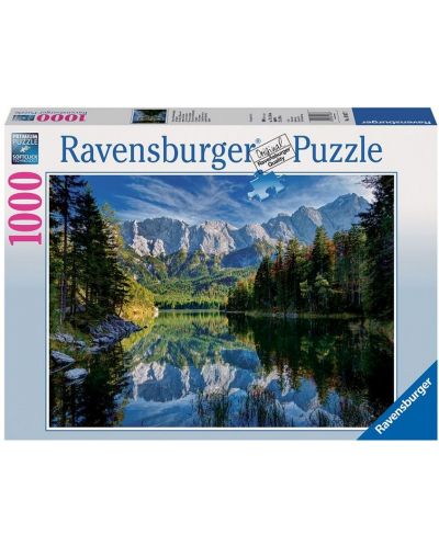 Puzzle Ravensburger de 1000 piese - Lacul Eibsee, Germania - 1