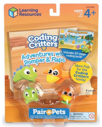 Set de joaca pentru copii Learning Resources - Romper si Flaps - 1