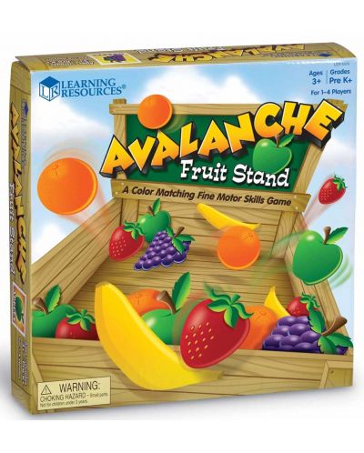 Joc pentru copii Learning Resources - Avalansa de fructe - 1