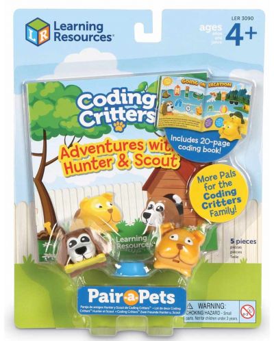 Set de joaca pentru copii Learning Resources - Hunter si Scout - 1