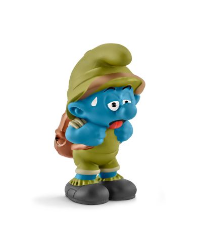Figurina Schleich The Smurfs - Smurf in jungla, obosit - 1