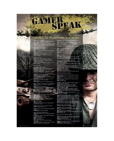 Poster maxi GB eye - Gamer Speak S.O.S - 1