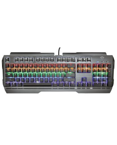 Tastatura mecanica Trust GXT - 877 Scarr, neagra - 1