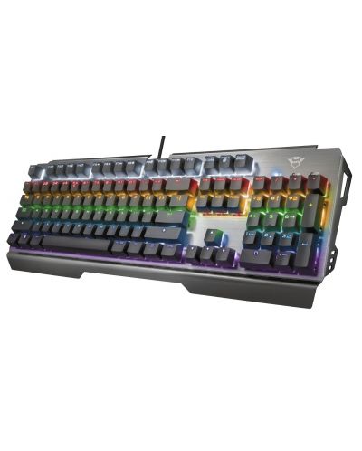Tastatura mecanica Trust GXT - 877 Scarr, neagra - 2