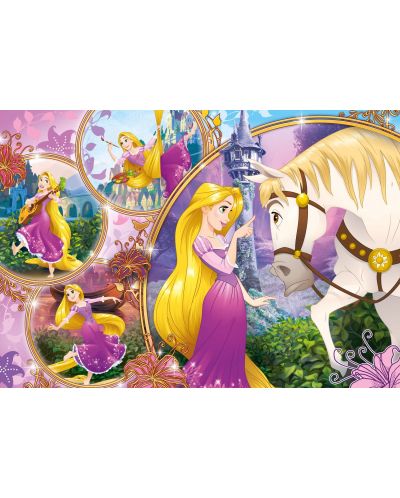 Puzzle Clementoni de 24 maxi piese - Rapunzel si talharul - 2