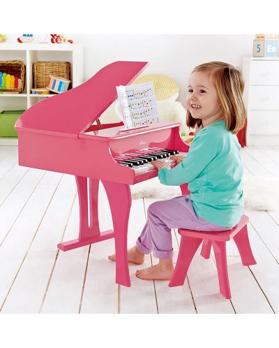 Instrument muzical pentru copii Hape - Pian, roz - 3