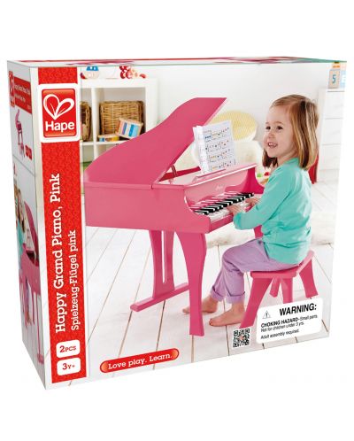 Instrument muzical pentru copii Hape - Pian, roz - 5