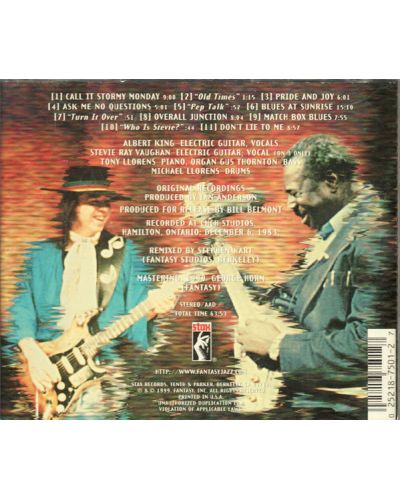 ALBERT King, Stevie Ray Vaughan - In Session (CD) - 2
