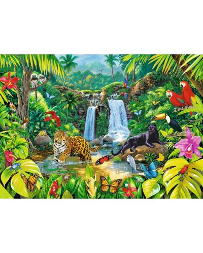 Puzzle Trefl de 2000 piese - Padurea tropicala - 2