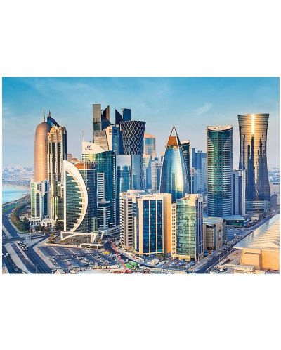 Puzzle Trefl de 2000 piese - Doha, Qatar - 2