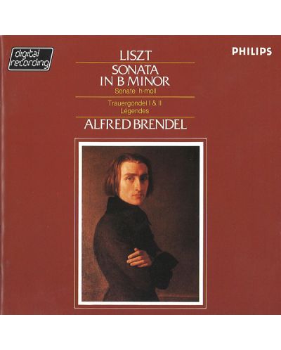 Alfred Brendel - Liszt: Piano Sonata In B minor; Legendes; La lugubre Gondola (CD) - 1
