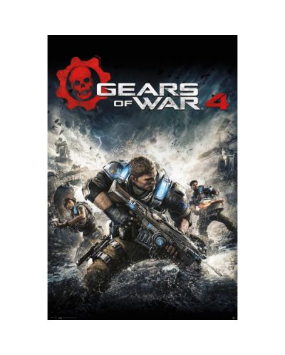 Poster maxi GB eye - Gears Of War 4 Game Over - 1