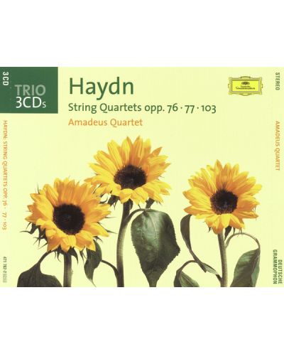Amadeus Quartet - Haydn, J.: String Quartets Opp.76, 77 & 103 (3 CD) - 1