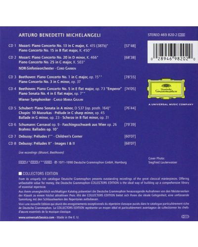 Arturo Benedetti Michelangeli - the Art of Arturo Benedetti Michelangeli (CD Box) - 2