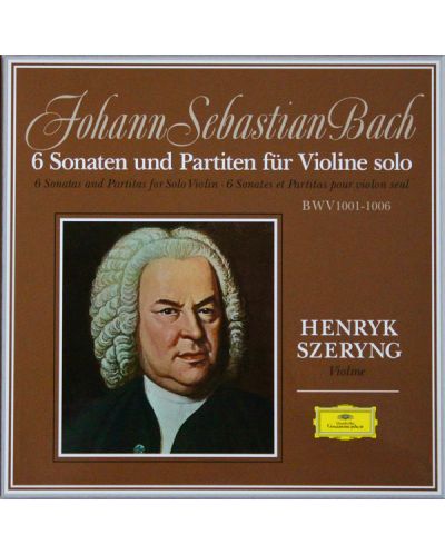 Henryk Szeryng - J.S. Bach: 6 Sonatas and Partitas for Violin Solo (3 Vinyl) - 1