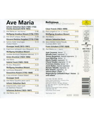 Jose Carreras - Varoius: Ave Maria (CD) - 2
